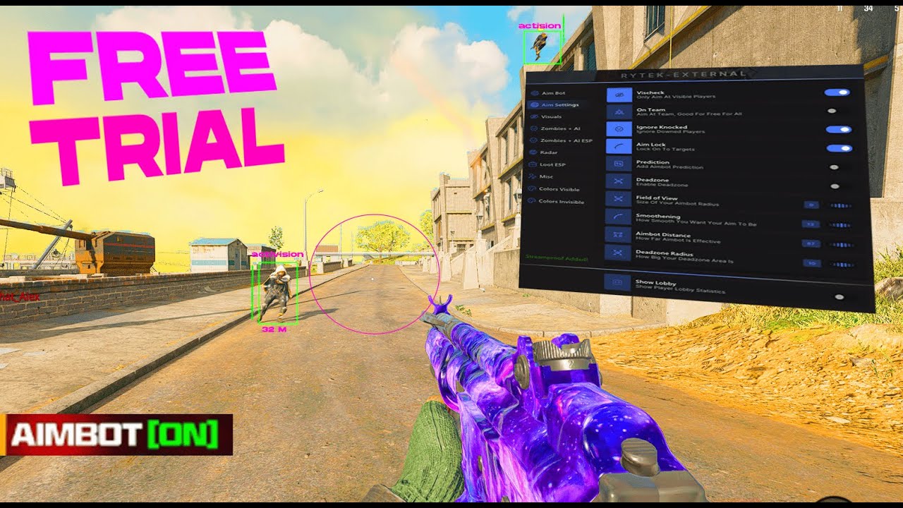 🔥 ESSAI GRATUIT DISPONIBLE ! AIMBOT & ESP DÉMONIAQUE SUR BO6 WZ4 💥 (100% Safe)