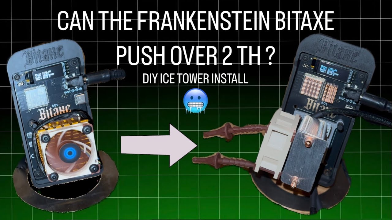 OverClocking and Installing- Bitaxe Ice Tower