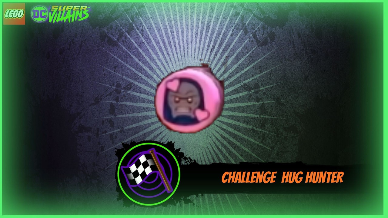 LEGO DC Super Villains Hug Hunter CHALLENGE All 10 Locations