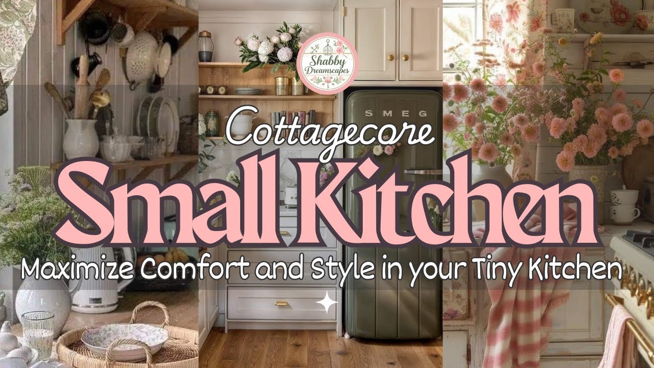 👩🏼&zwj;🍳✨ Charming Cottagecore Kitchen Ideas for Tight Spaces| Cottagecore Decor Ideas