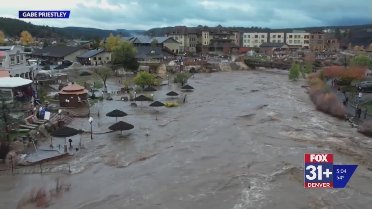 New footage shows scale of floods in southwest Colorado