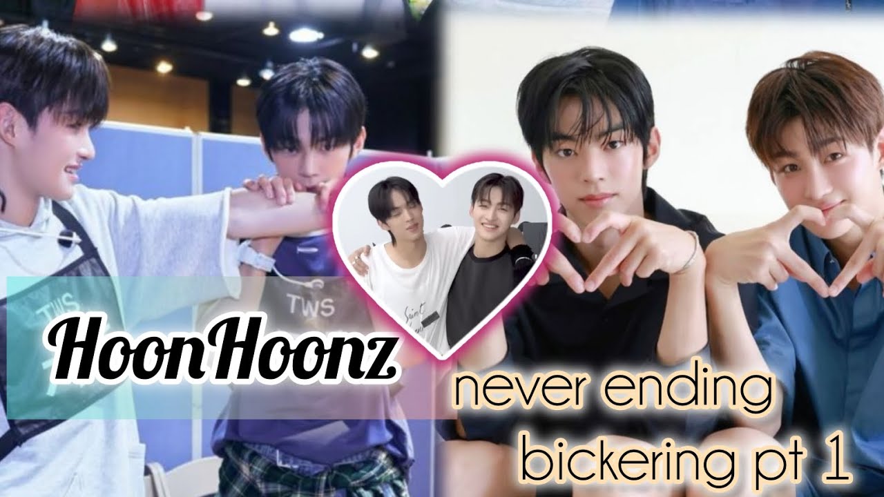 HOONHOONz new bickering moments~~😍🤝  #dohoon #jihoon #tws