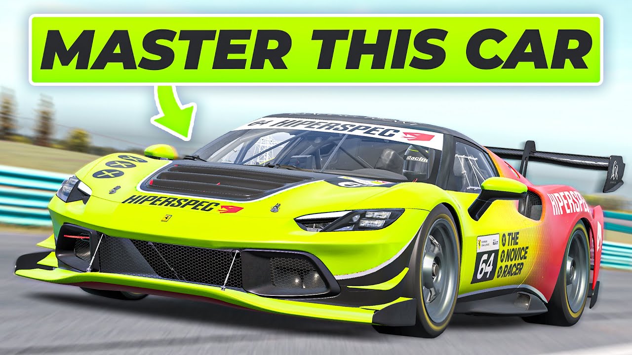 How to Drive the Ferrari 296 Challenge on iRacing