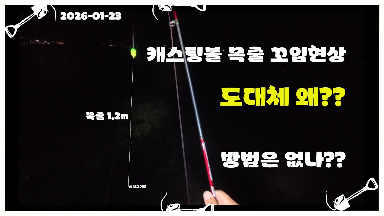 던질찌 사용하다 보면 목줄이 잘 엉키나요??