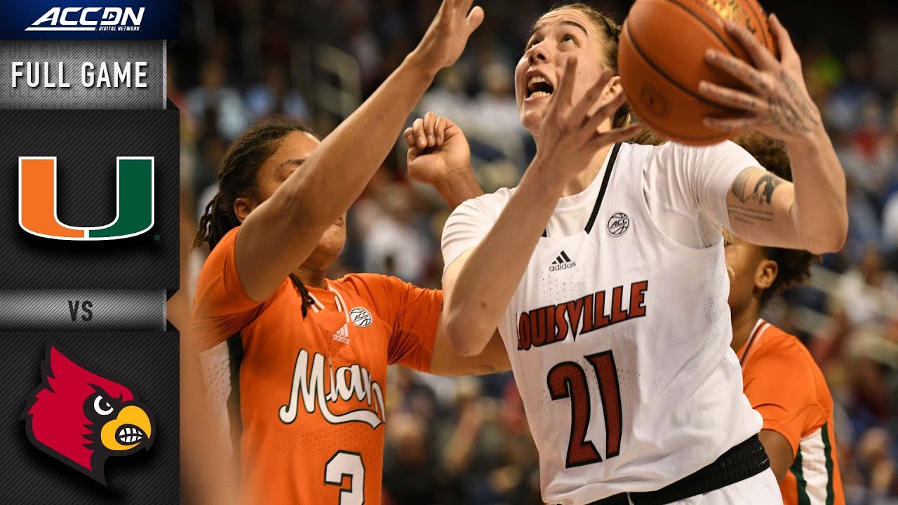 Miami vs. Louisville Full Game Replay | ACC Women’s Basketball (2021-22)