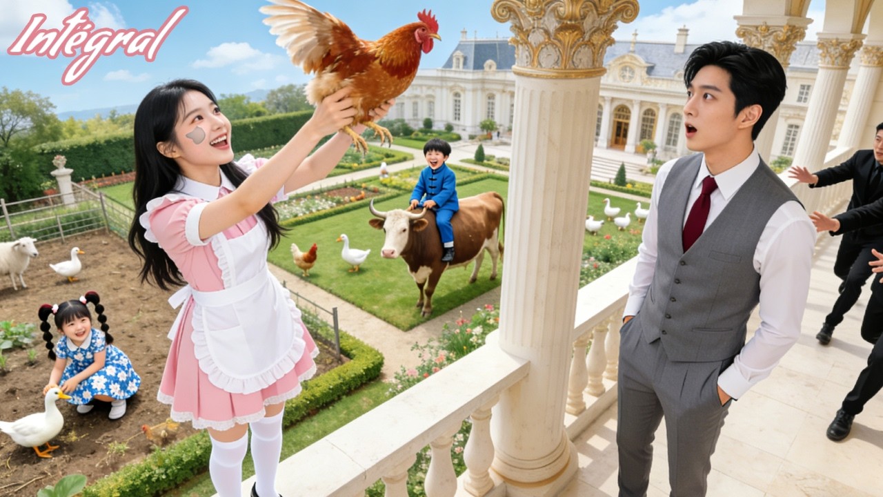 Pauvre fille transforme villa en ferme avec jumeaux du CEO—Lui,pas fâché,craque pour son charme!