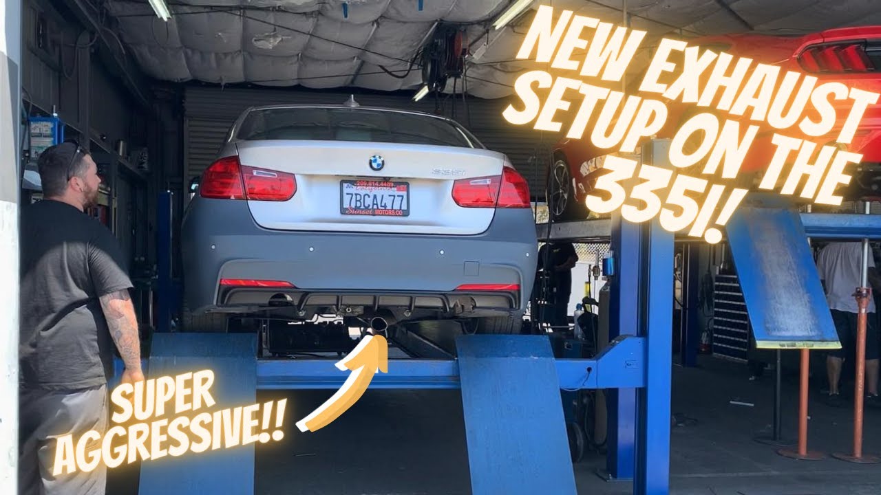 УДАЛЕНИЕ ГЛУШИТЕЛЯ BMW F30 335I! (ЛУЧШИЙ БЮДЖЕТНЫЙ ВЫХЛОП?)