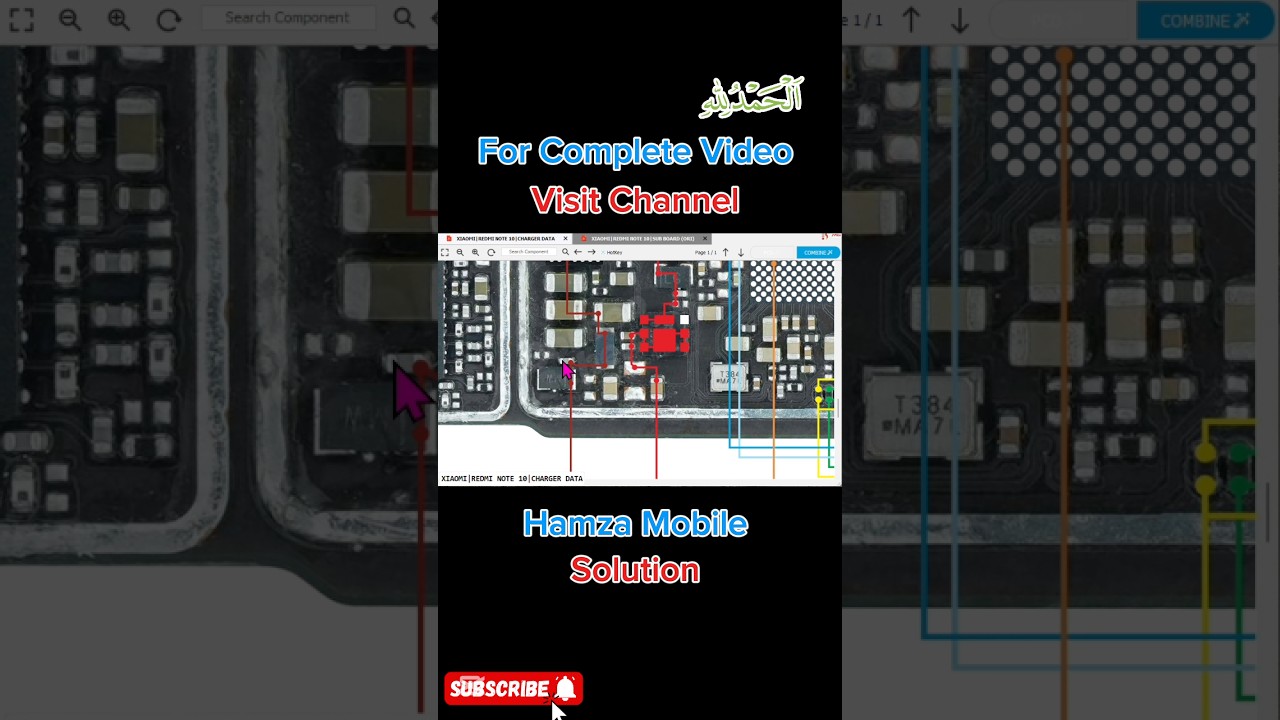 XIAOMI REDMI NOTE 10 Charging ways,Not Charging Problem Solutions,Tracks Jumper#repair #tech#xiaomi✅