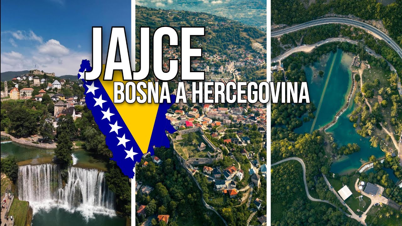 BOSNA a HERCEGOVINA 🇧🇦 - město Jajce a okolí | Dramatický začátek naší dovolené po Bosně
