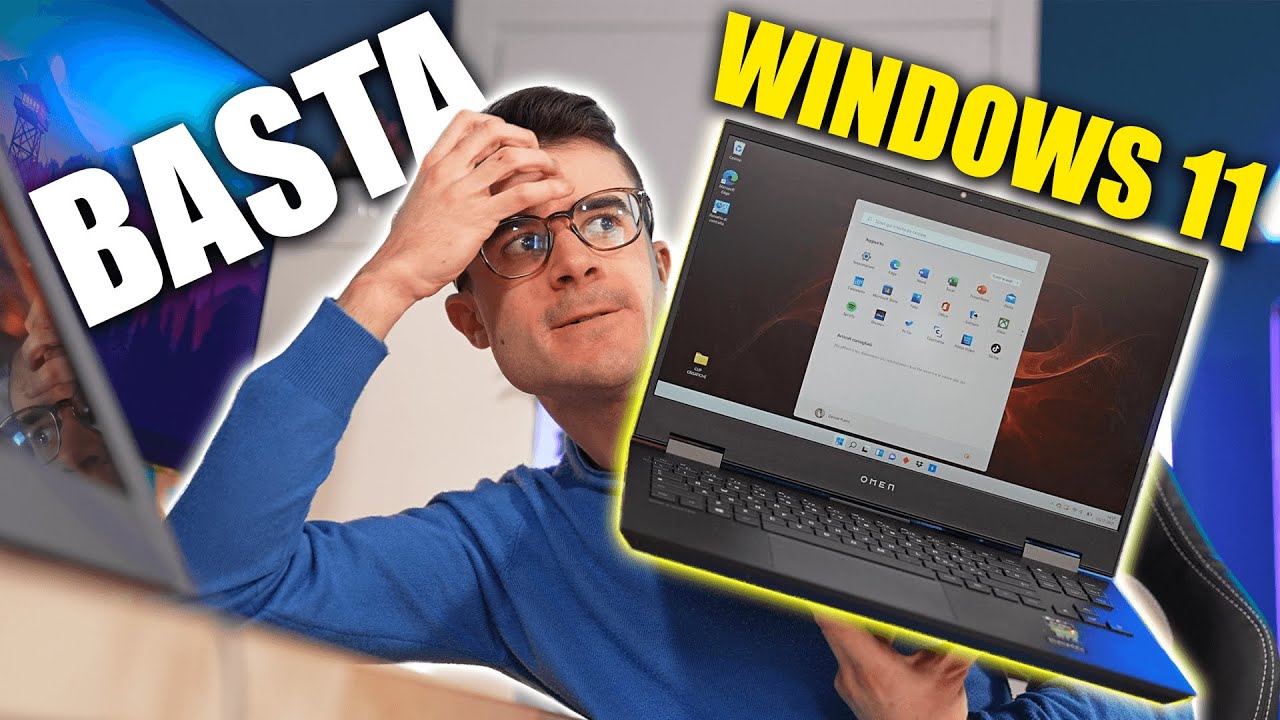 BASTA ISTERIA DI MASSA PER WINDOWS 11! 😒 &Egrave; UNA BELLEZZA APPARENTE!