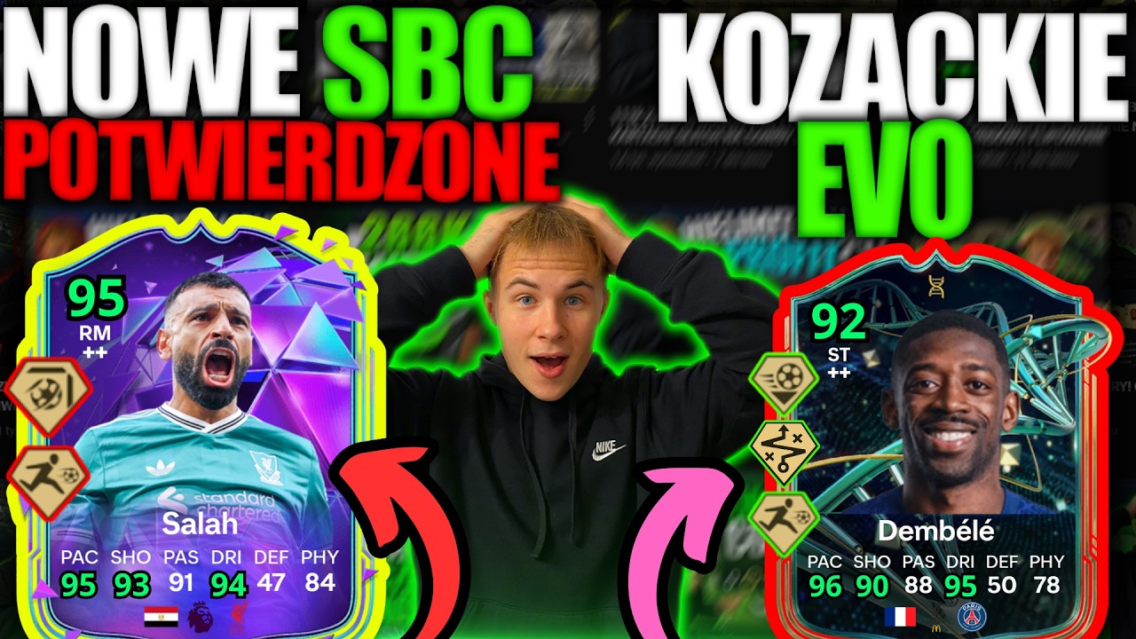 PIERWSZA EVO MAX 90 POTWIERDZONA! POTĘŻNY SALAH 95 w SBC! EAFC 26