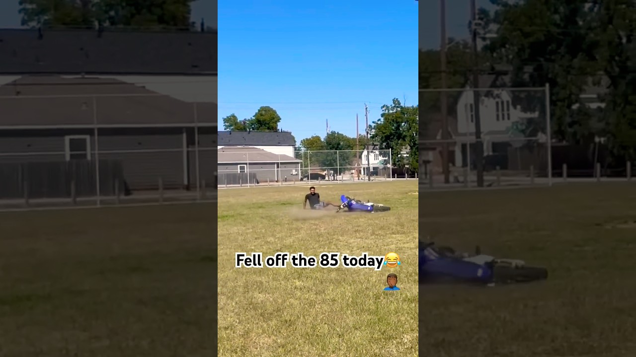 First time picking up a 2 stroke fr😂😂 