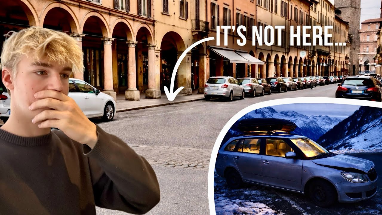 MY CAR GOT TAKEN | 19 Year Old Driving Around Europe in Car Camper