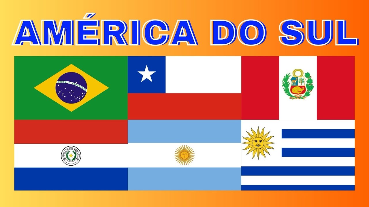 Os pa&iacute;ses da America do Sul | Aprendendo sobre os pa&iacute;ses para crian&ccedil;as