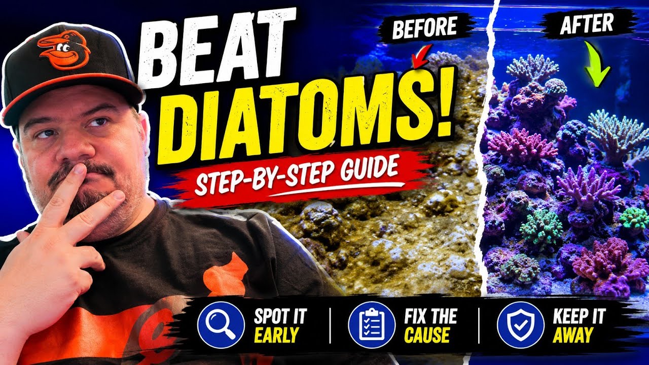 How to tackle Diatoms in Your Reef Tank