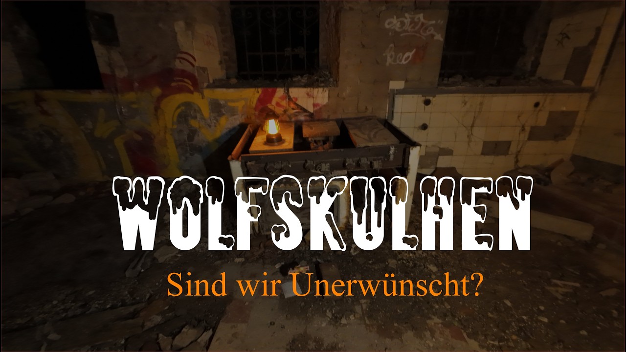 Das verlassene Spukschloss Wolfskuhlen bei Nacht !!!  #lostplace #goststory  #gruselig #horrorstory