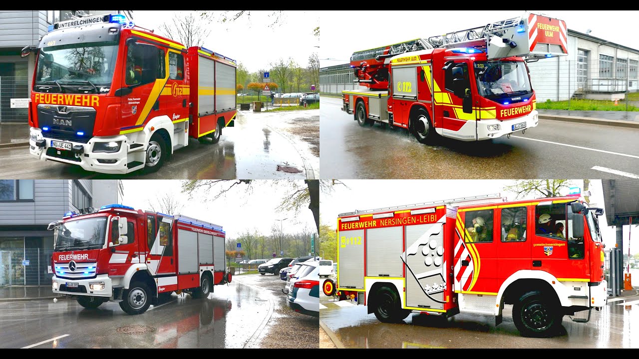 [BRAND INDUSTRIEGEBÄUDE] WF Bosch Rexroth/Burlafinen/Nersingen/Ober- Unterelchingen/Langenau/Ulm