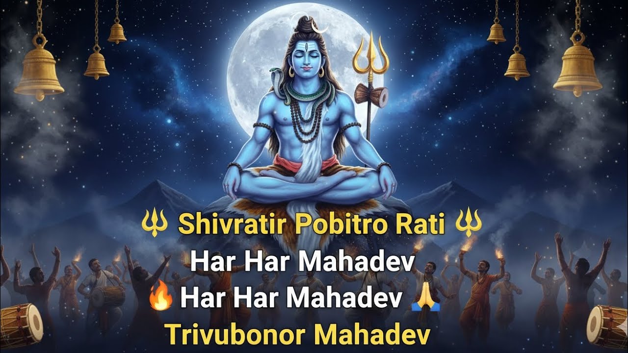 Shivratir Pobitro Rati | Har Har Mahadev | Trivubonor Mahadev | Assamese Shivratri Song 2026 🔥