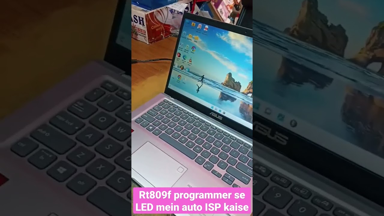 Rt809f programmer se LED mein auto ISP kaise
