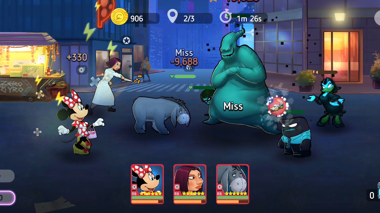 Disney Heroes: Battle Mode Cheering Up Eeyore (P1)