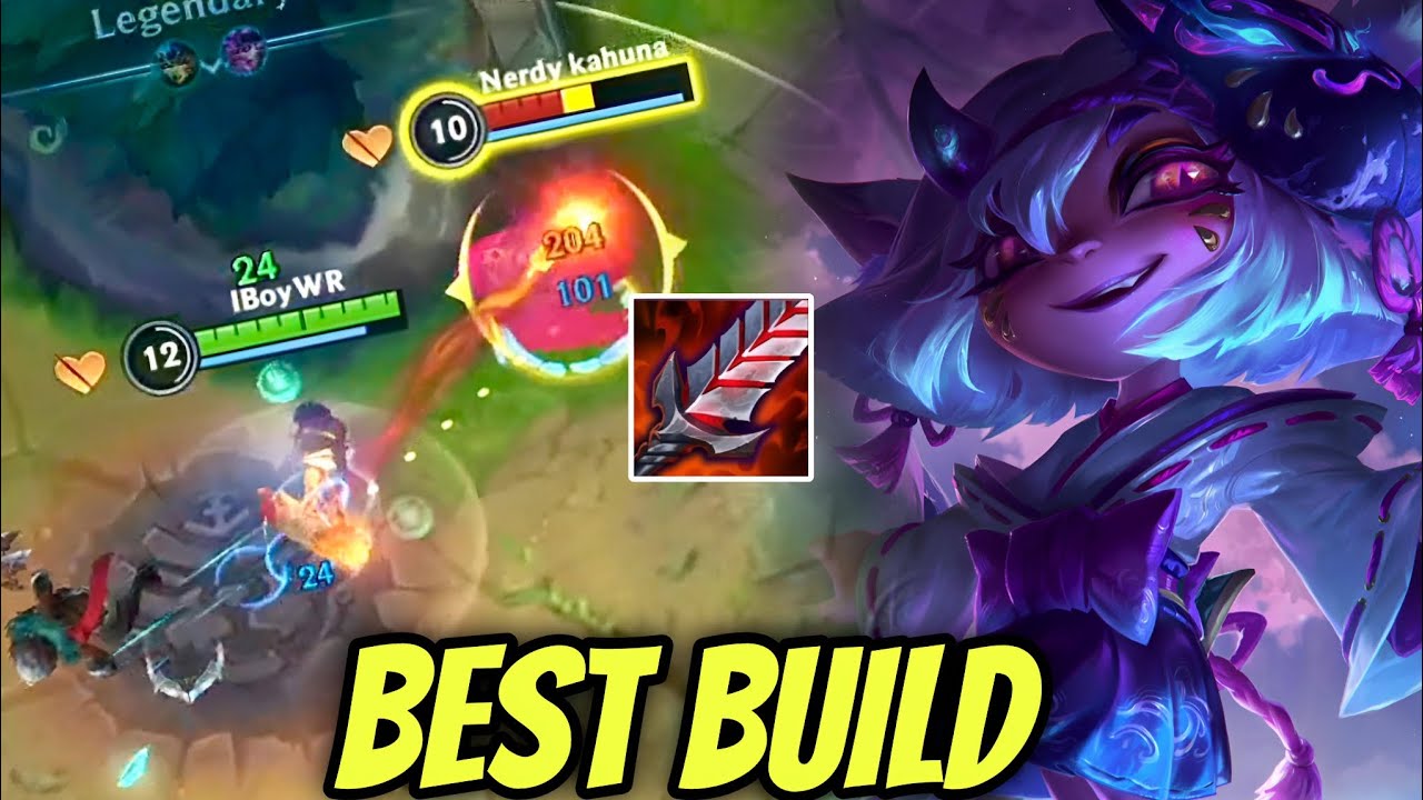 WILD RIFT ADC // THIS TRISTANA IS TOO CRAZY WITH THIS BUILD AND RULES IN PATCH 6.0B GAMEPLAY!