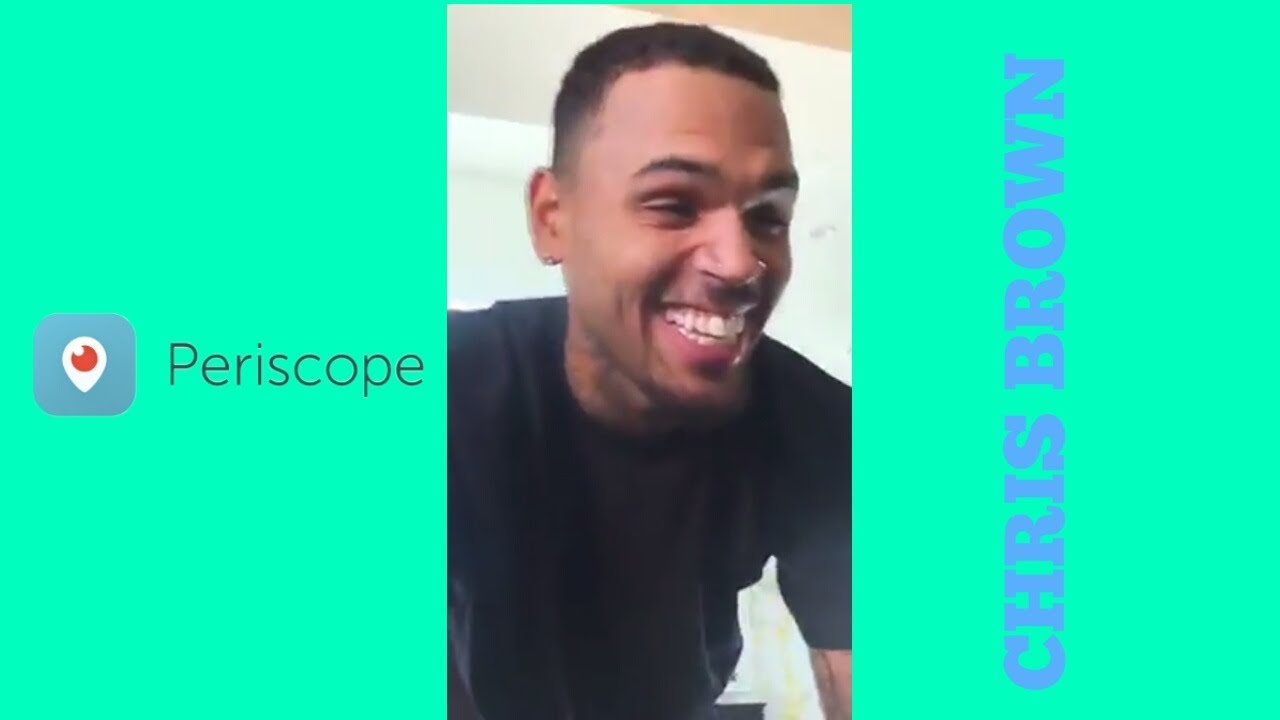Chris Brown best moments on Periscope Compilation