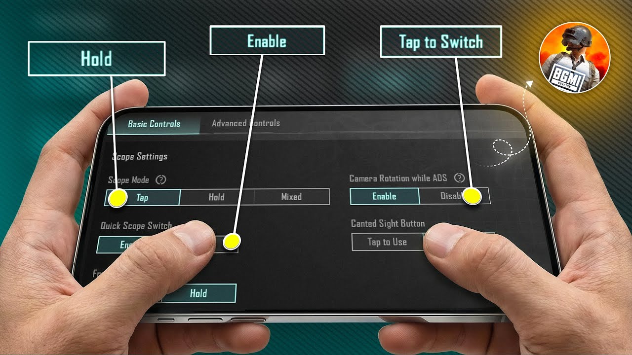 90% Players Use Wrong Controls ❌ | BGMI Best Basic Settings & Controls Explained