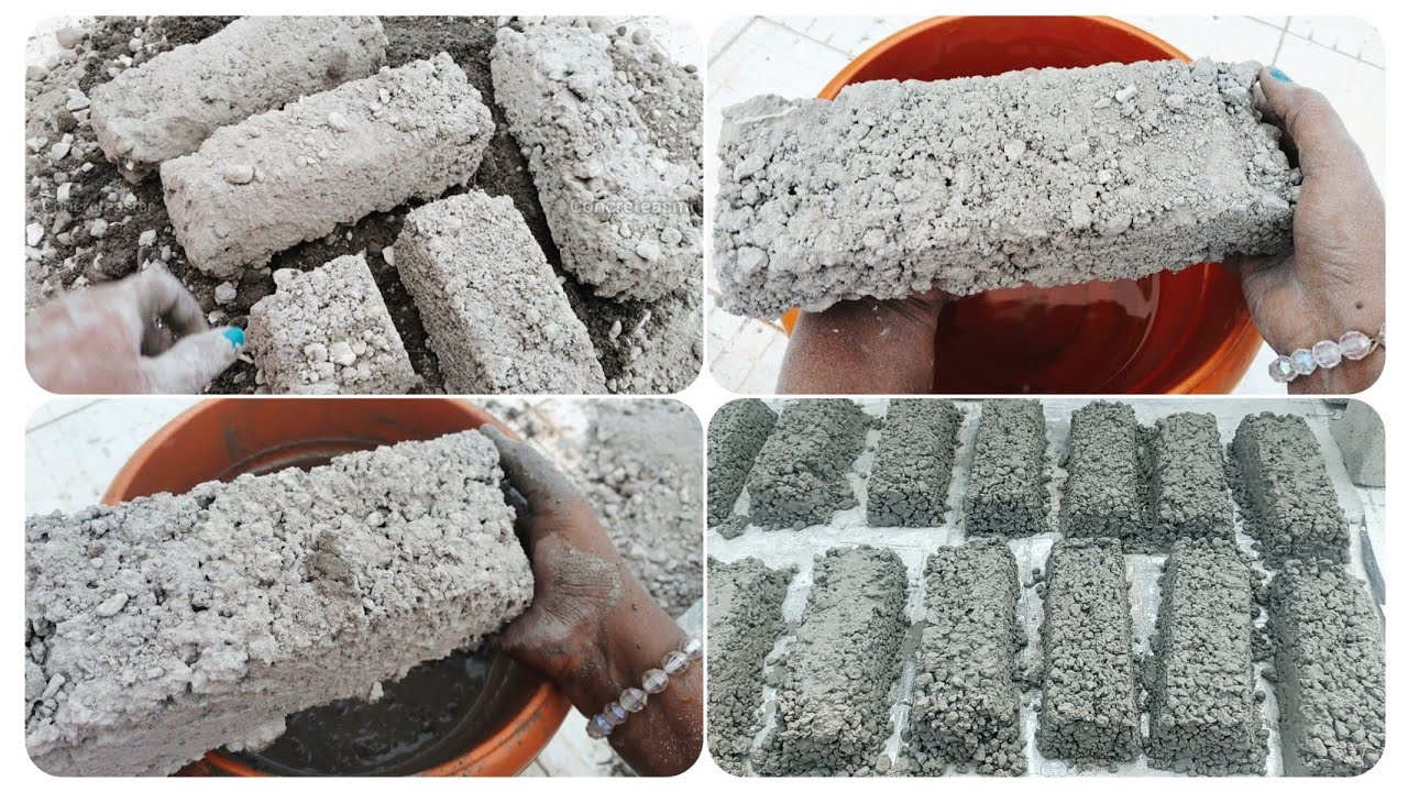 Earthy Gritty Concrete Sand Crumbling + Dry Clay Pot Break + Water & Damp Mix ASMR 🌍💦