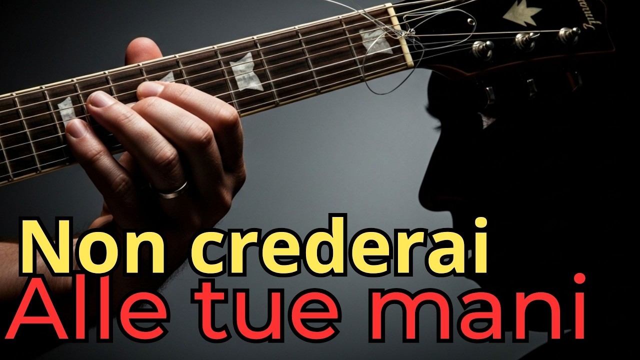 Come vede il MANICO della CHITARRA un PROFESSIONISTA