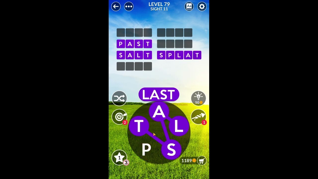 Wordscapes Uncrossed Level 79 Answers