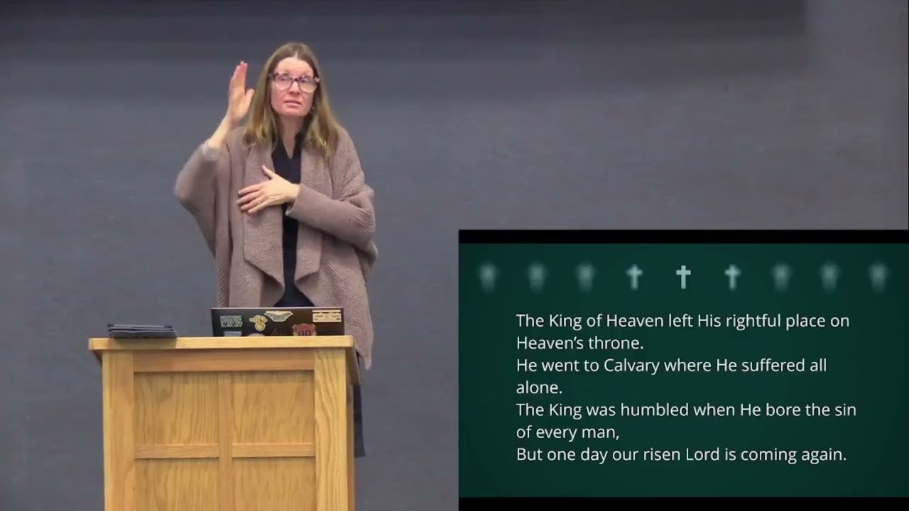 ASL Hymn - He Will Be Exalted