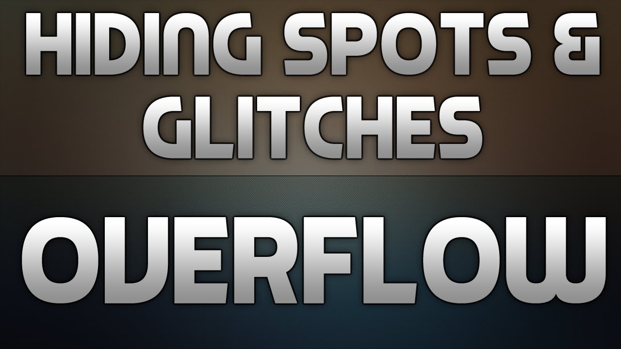 BO2: Hiding Spots + Glitches on Overflow