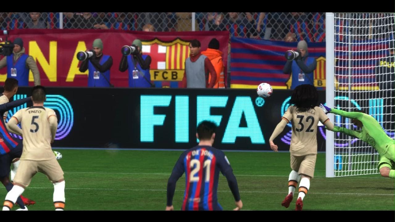 Chelsea vs Barcelona (Legend Difficulty) | FC 23 Realistic Gameplay