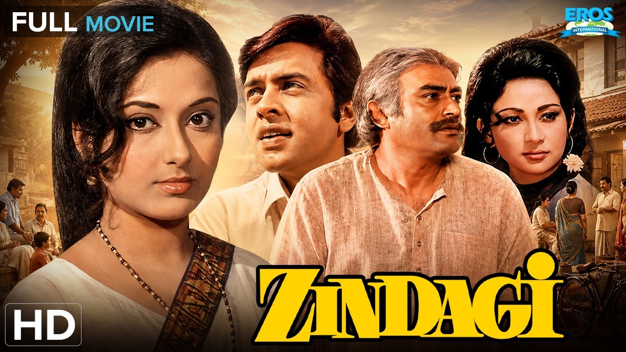 Zindagi | जिंदगी | Classic Old Hindi Full Movie 🎬❤️ | Evergreen Bollywood Drama | Full Movie