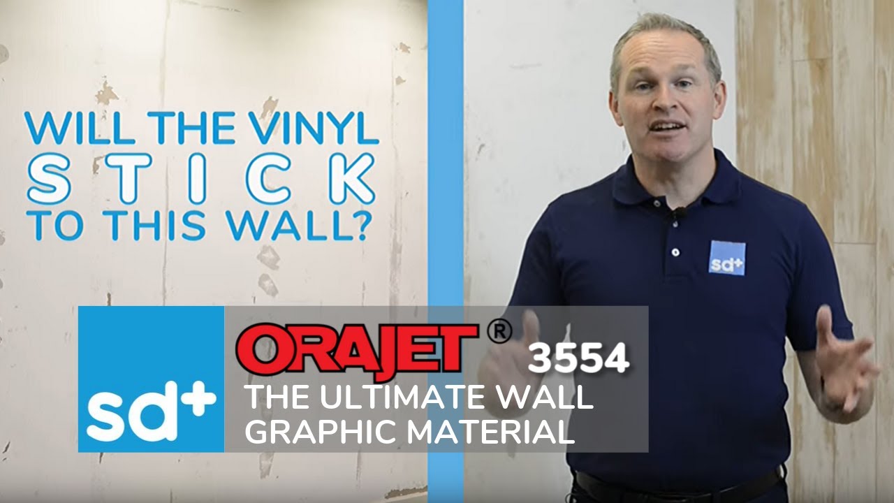 Orajet 3554 for textured wall graphics application.