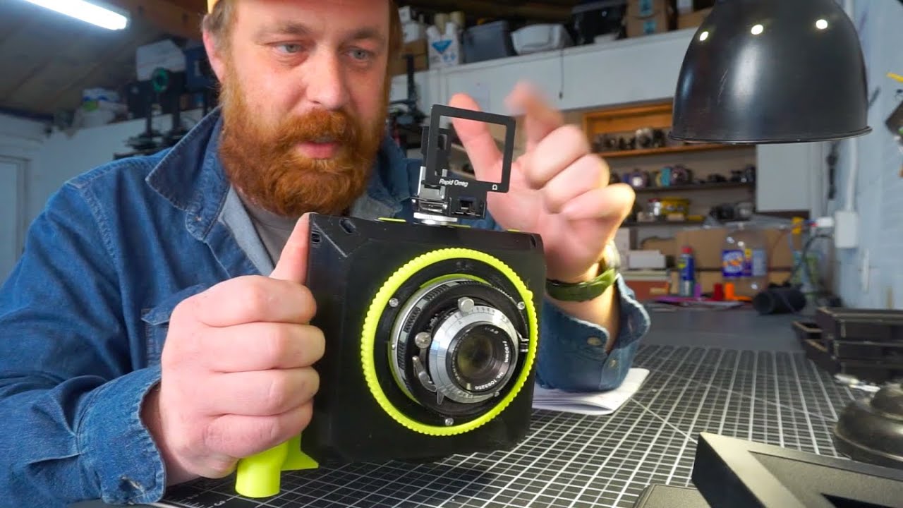 CAMERADACTYL REX; Lomograflok Back and Focusing Screens and Self Developing 4x5 Back Update