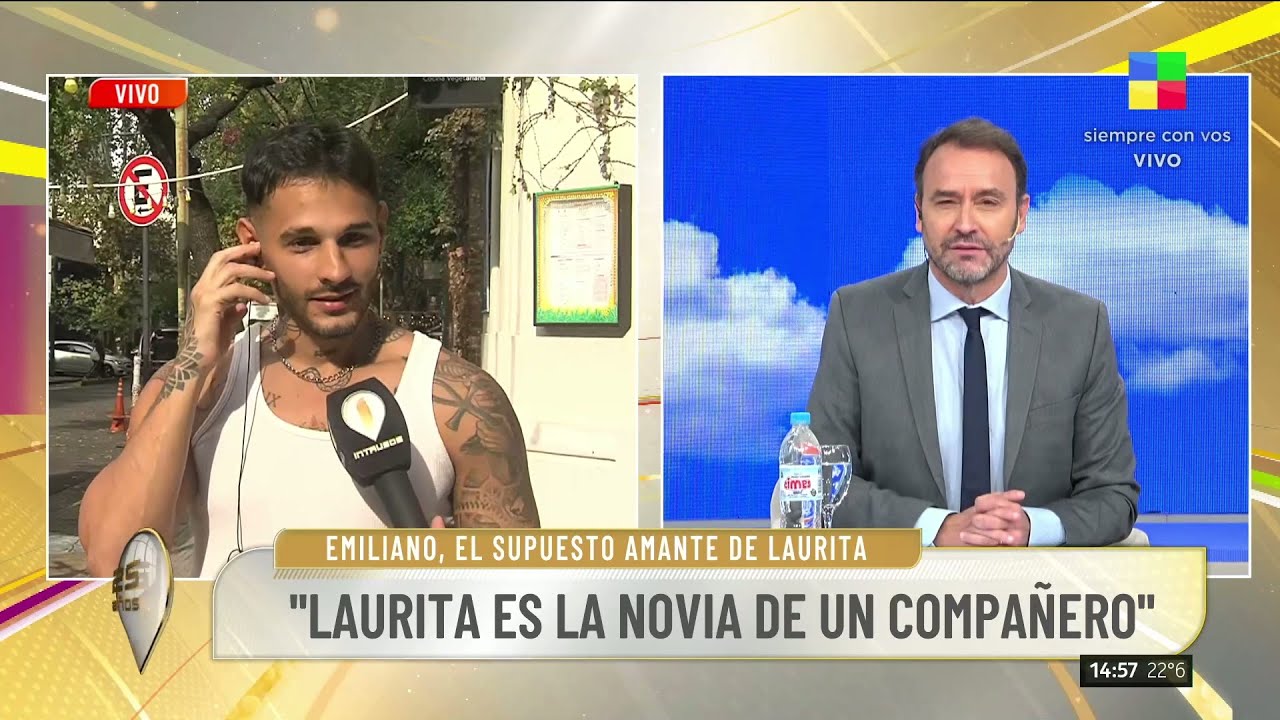 HABLÓ EMILIANO, EL SUPUESTO AMANTE DE LAURITA FERNÁNDEZ, Y CONTÓ CUÁL ES SU CURIOSO HOBBIE
