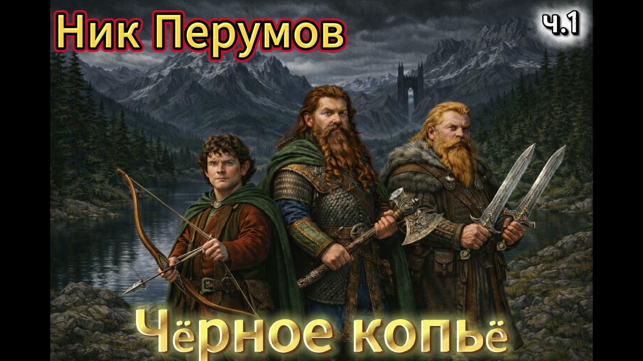 01 Чёрное копьё. Книга вторая из цикла Кольцо тьмы.