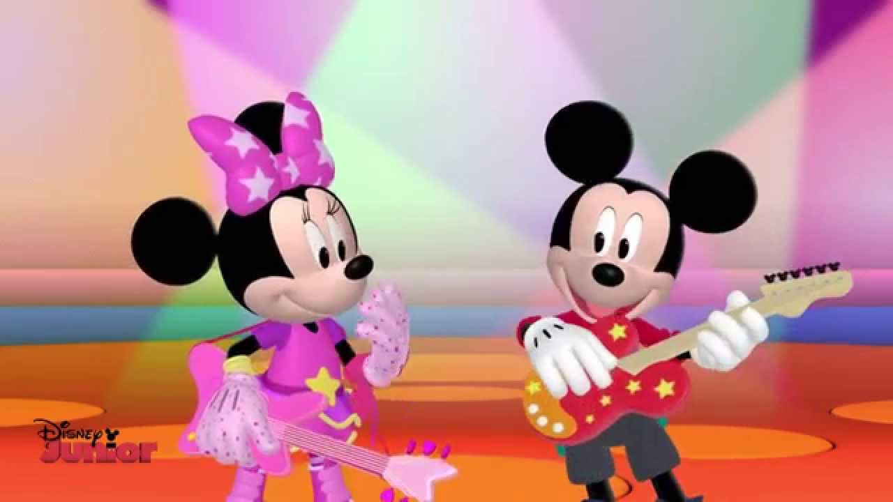 Mickey Mouse Clubhouse Rocks | Mickey and Minnie's Song | @disneykids