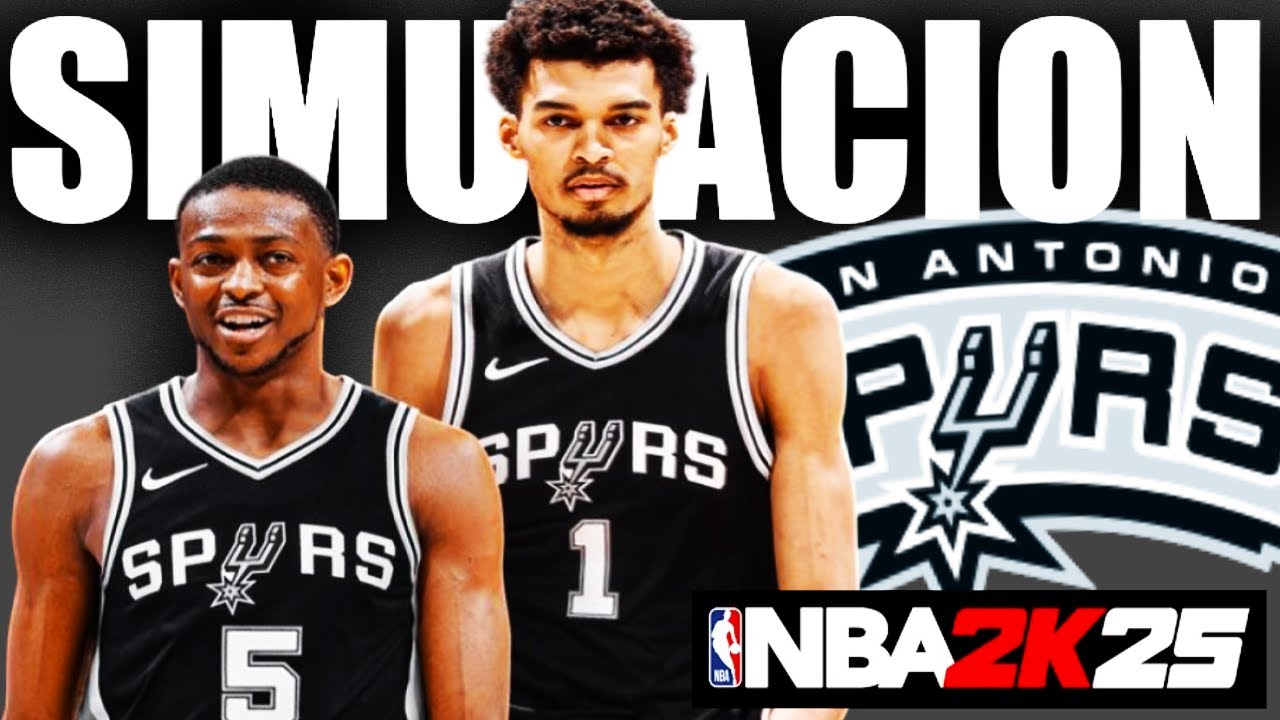 Wembanyama y DeAaron Fox SON IMPARABLES 🔥 Una NUEVA ERA en San Antonio 🚨 SIMULACIÓN NBA 2K25