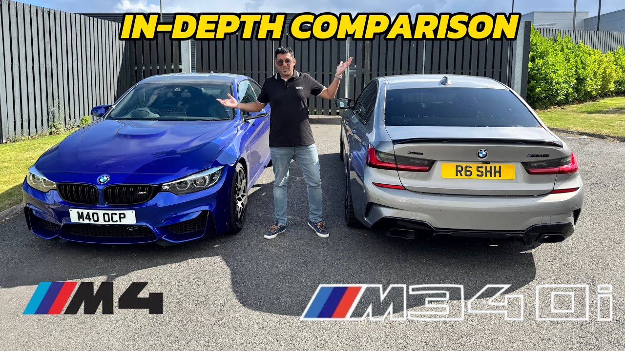 BMW M4 F82 vs BMW M340i G20 Full Comparison