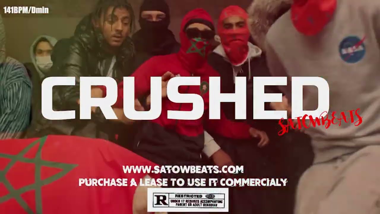 [FREE] Afro Drill X LeoStayTrill X Hazey Type Beat - ‘CRUSHED‘ (Prod. Satowbeats)