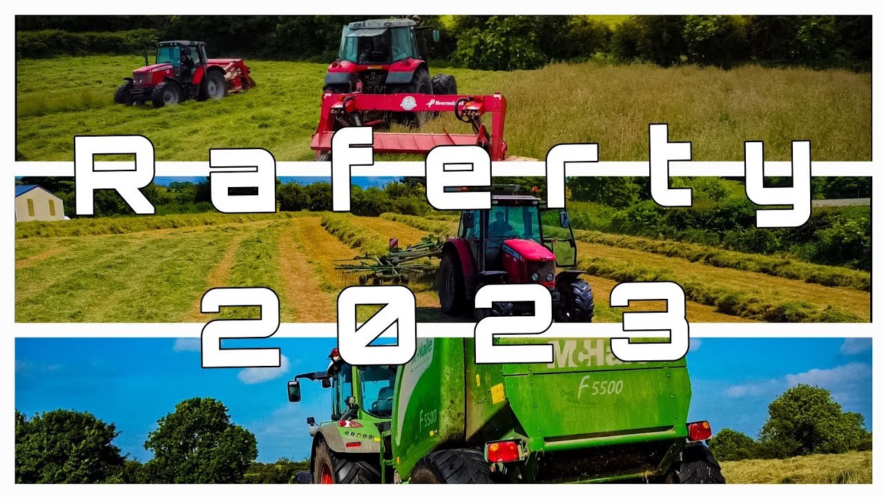 Raferty Bailing Silage 2023