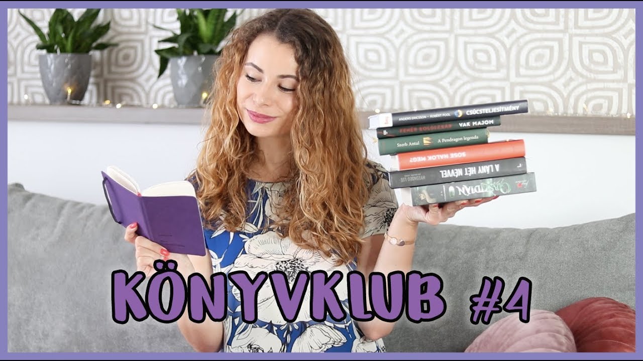 10 könyv, amit olvastam - Könyvklub #4 | Viszkok Fruzsi