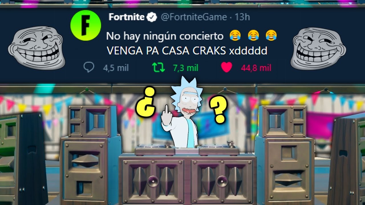 El día que Fortnite troleó a TODA LA COMUNIDAD