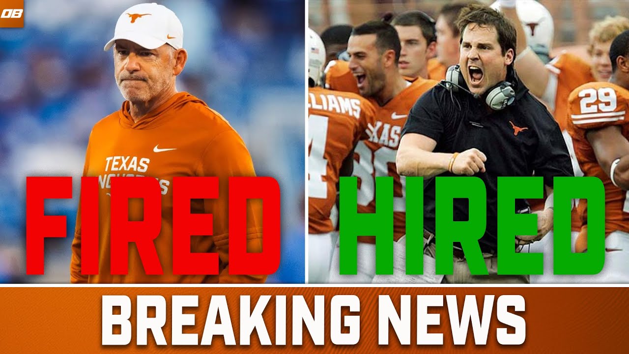 BREAKING: Texas has Fired Their Defensive Coordinators and Hired Will Muschamp!
