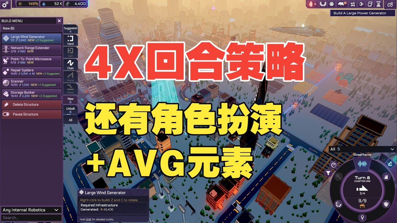 【水子哥】【人工智能的选择】：4X回合制策略+角色扮演+AVG