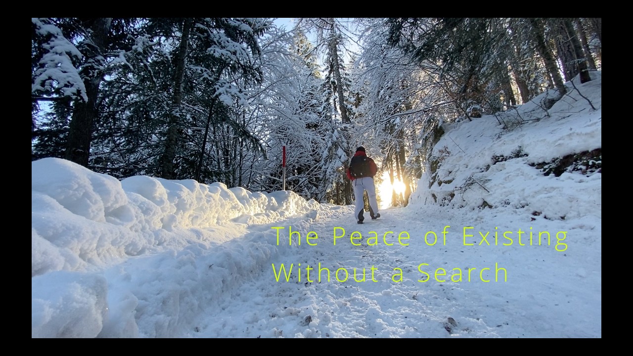 the peace of existing