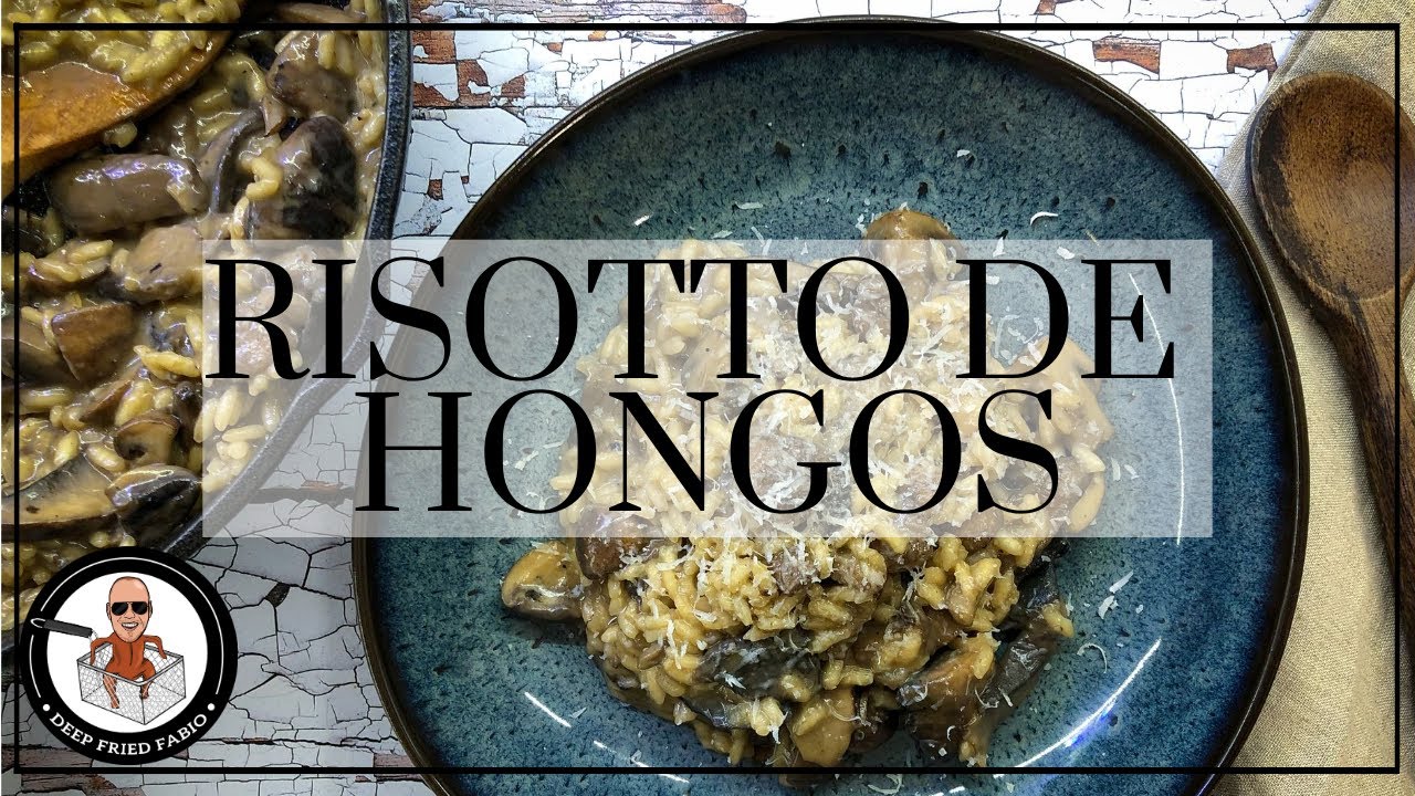 Risotto de Hongos | Como cocinar Risotto | Risotto de Champiñones