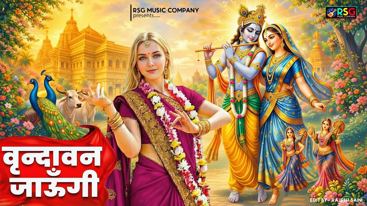 Vrindavan Jaungi | वृन्दावन जाउंगी | मेरे उठे विरह में पीर | Krishna Bhajan 2026 | Vrindavan Bhajan